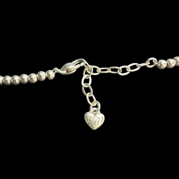 Brighton Silver Mingle Adore Bar Collar Necklace - Picture 3 of 3